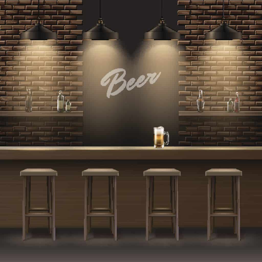 home bar on a budget