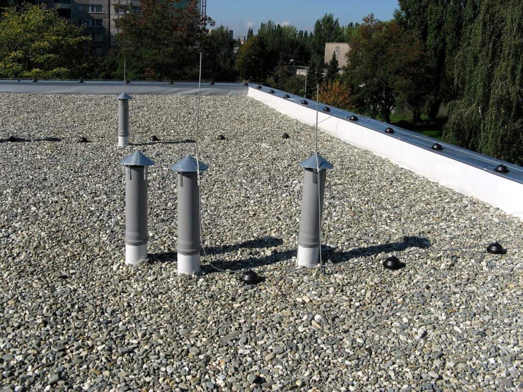 Commercial Roof Replacement Minneapolis MN - Built Up Roof Closeup