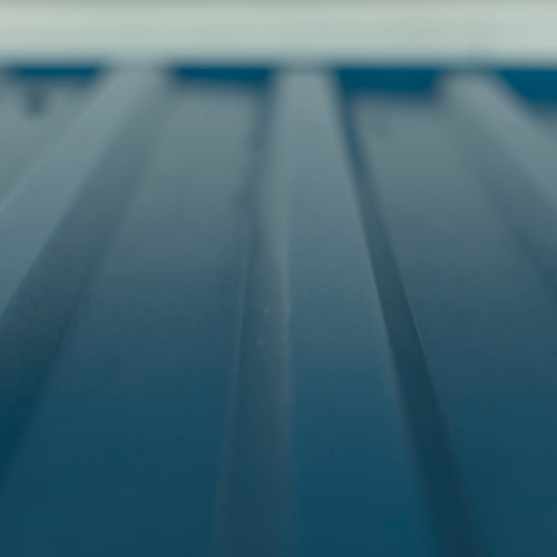 Minneapolis Commercial Roofing Contractors: Showing Metal Roofing Material Installed by One of Our Metal Roof Installers Minneapolis