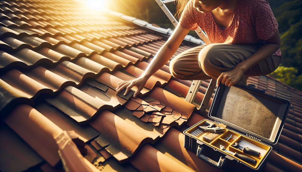 check for roof damage