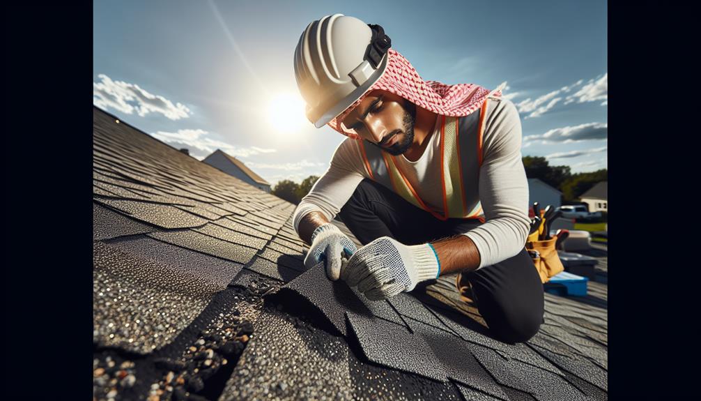 check roof for damage