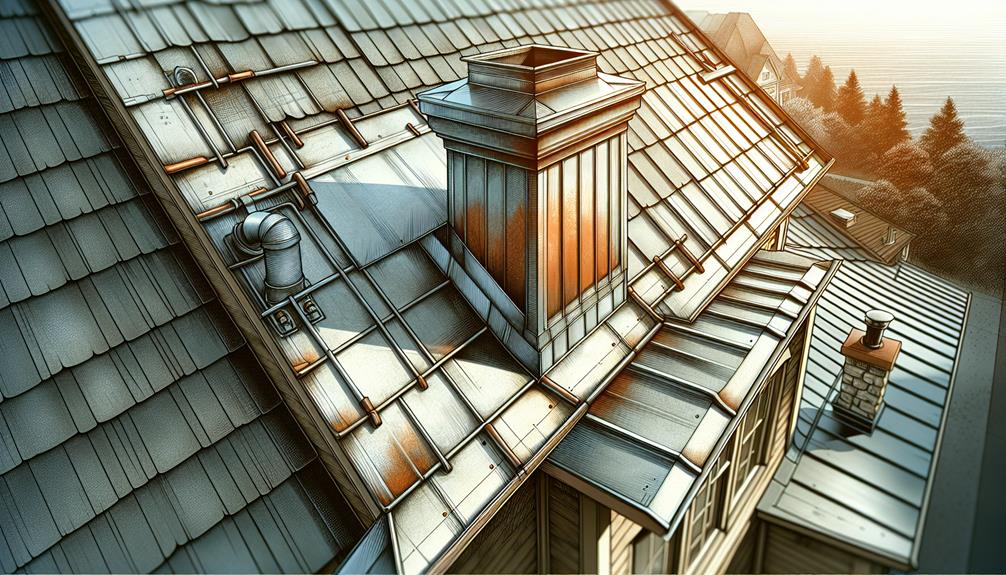 details of flashing examined