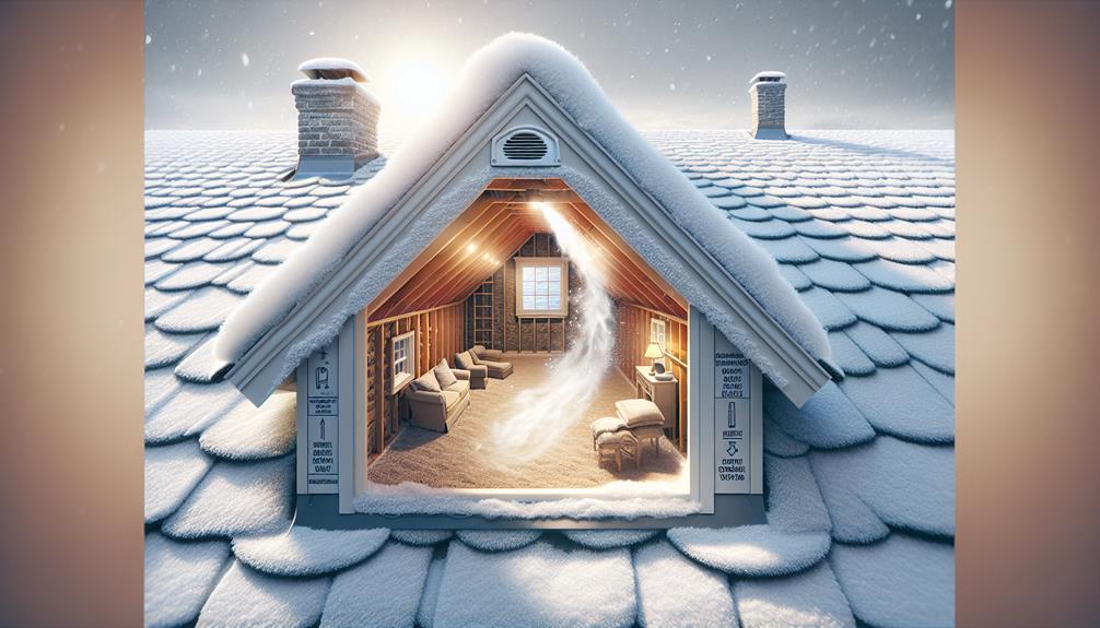 ensure proper roof ventilation