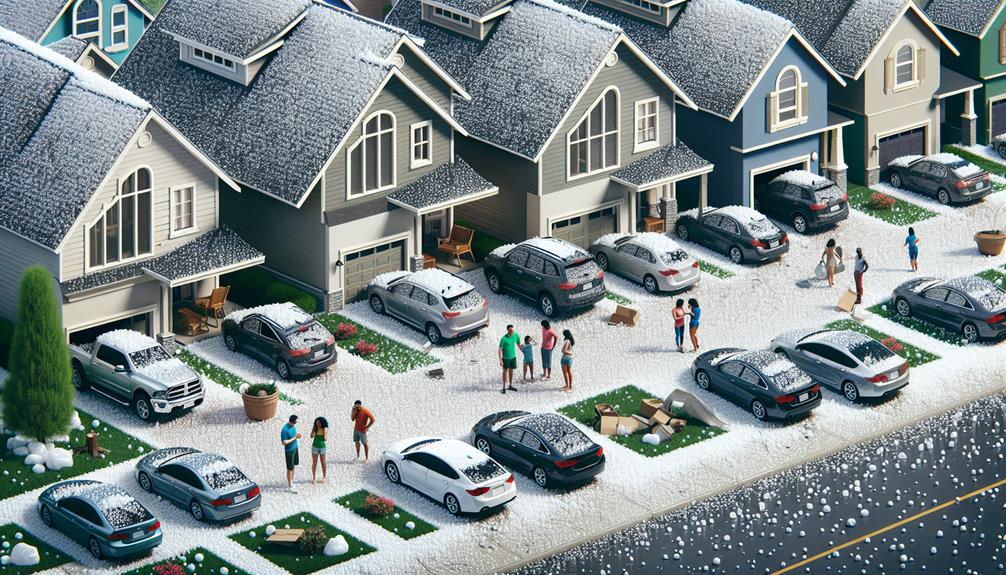 examine car for damage