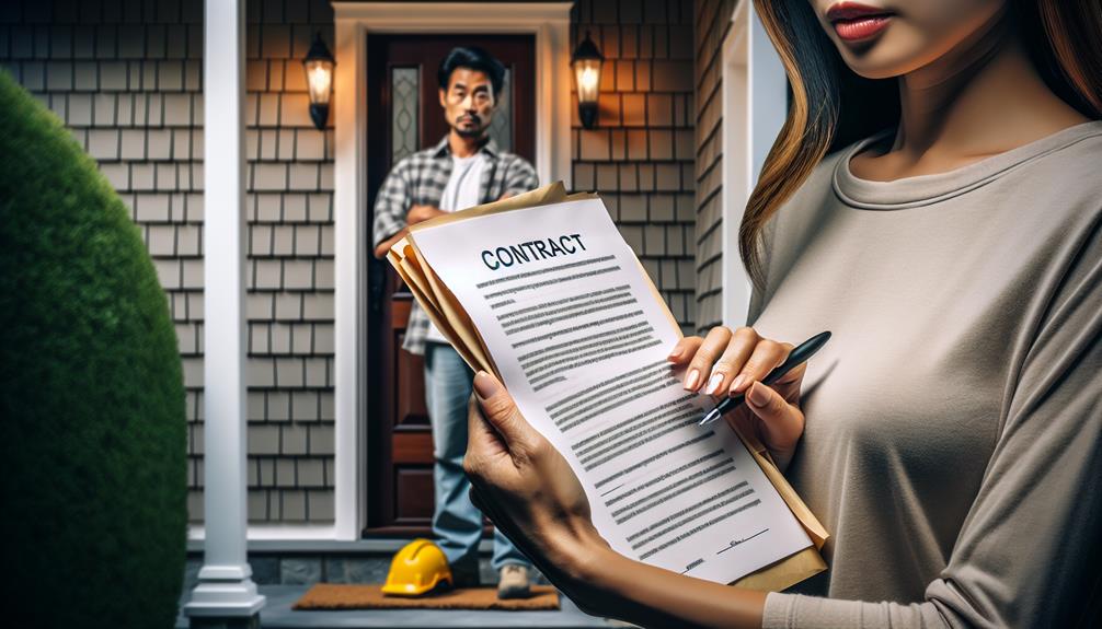 examine contract terms closely