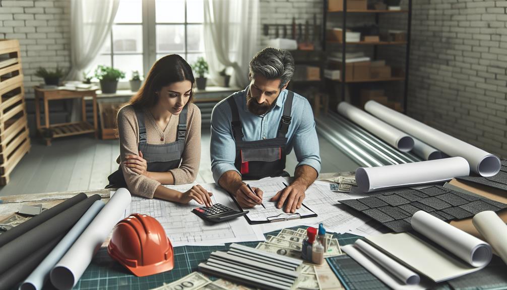 request itemized cost breakdowns